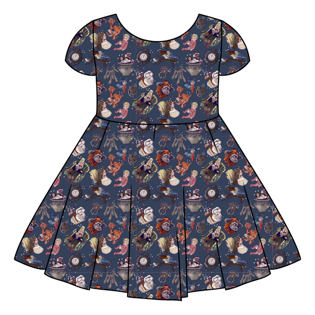 The Babe Honey Girl's Twirl Dress Bamboo - PRE ORDER