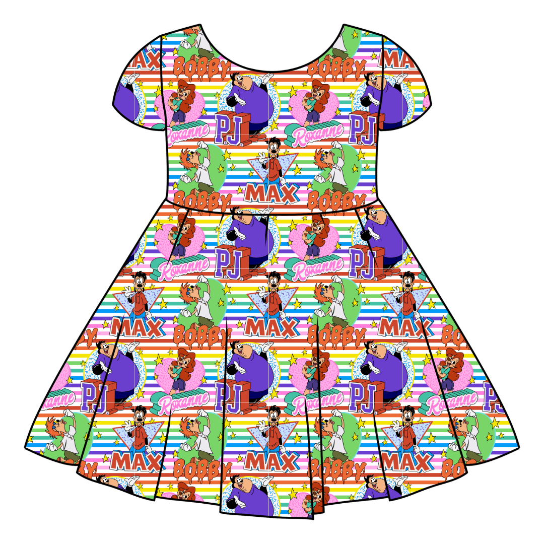 Stand Out, Bobby! Honey Girl's Twirl Dress Bamboo - PRE ORDER
