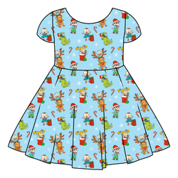 Holiday Parade Honey Twirl Dress - Bamboo - Pre Order - Christmas Special