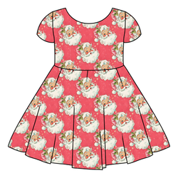 Jingle All the Way Honey Twirl Dress - Bamboo - Pre Order - Christmas Special