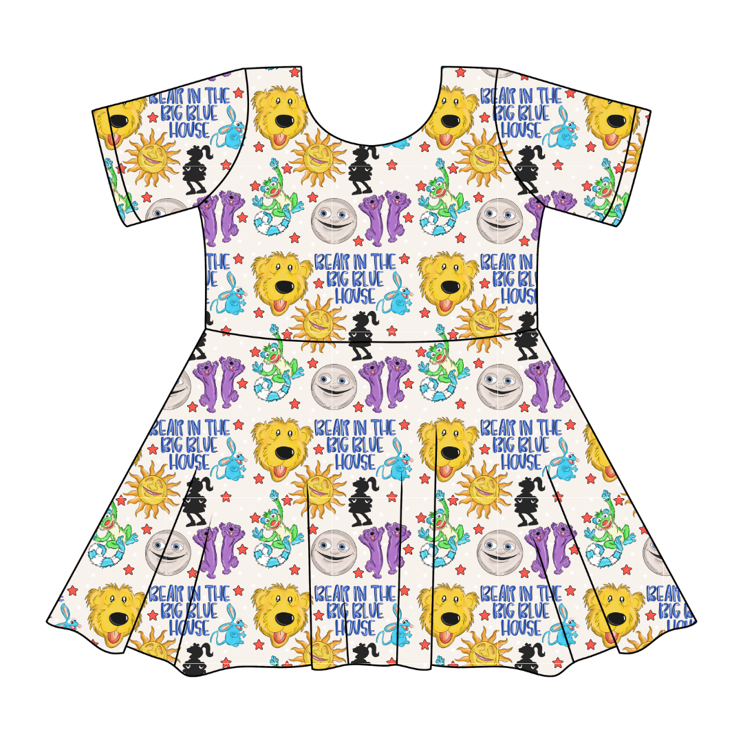 The Big House - Sierra Short Sleeve Dress Knit - PRE ORDER