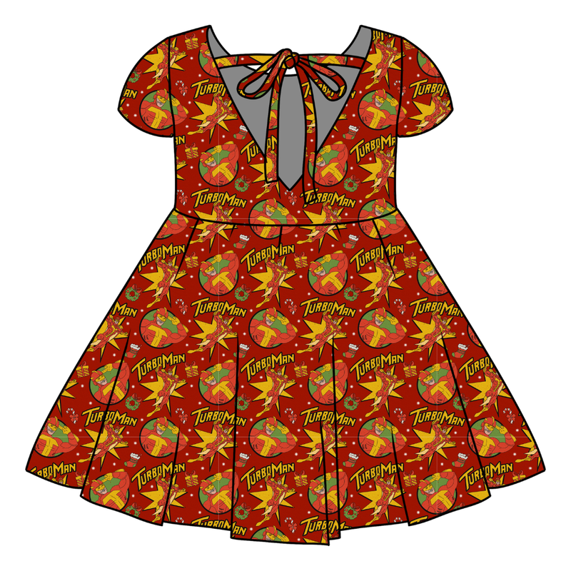 Turbo Honey Twirl Dress - Bamboo - Pre Order - Christmas Special