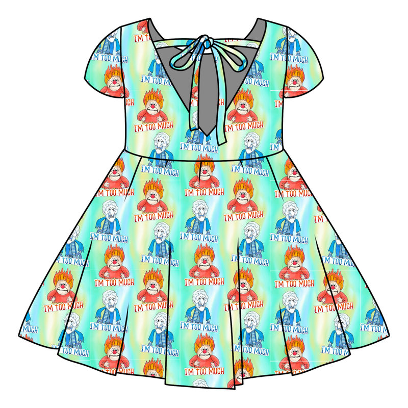 Too Much Christmas Honey Twirl Dress - Bamboo - Pre Order - Christmas Special