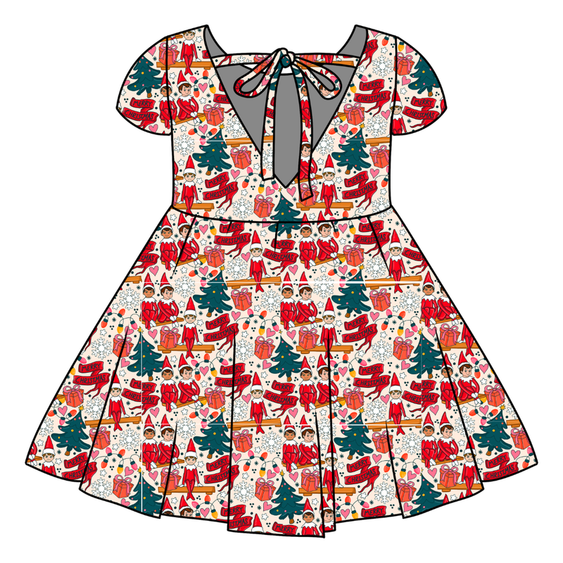 Milk & Mischief Honey Twirl Dress - Bamboo - Pre Order - Christmas Special