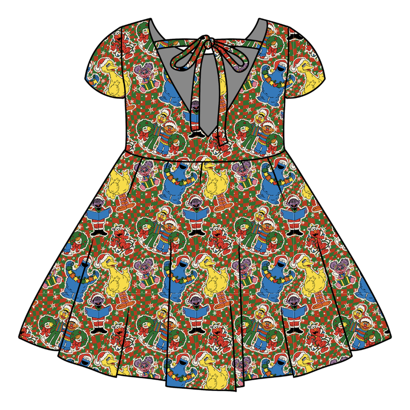 Merry Street Friends Honey Twirl Dress - Bamboo - Pre Order - Christmas Special