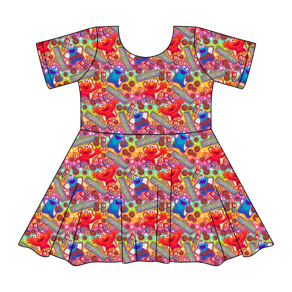 Sunny Days Honey Girl's Twirl Dress Bamboo - PRE ORDER