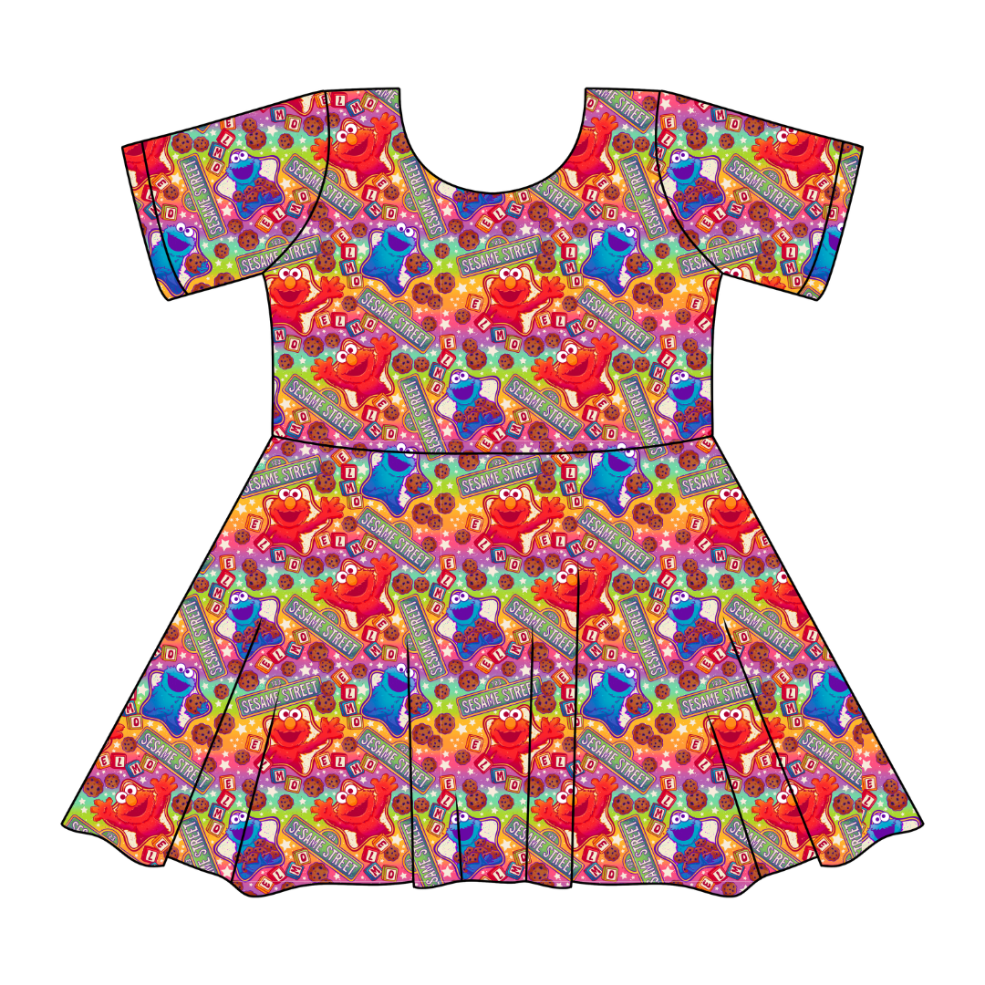 Sunny Days - Sierra Short Sleeve Dress Knit - PRE ORDER