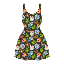 Classic Christmas Mischief Reviere Women's Dress - Knit - Pre Order - Christmas Special