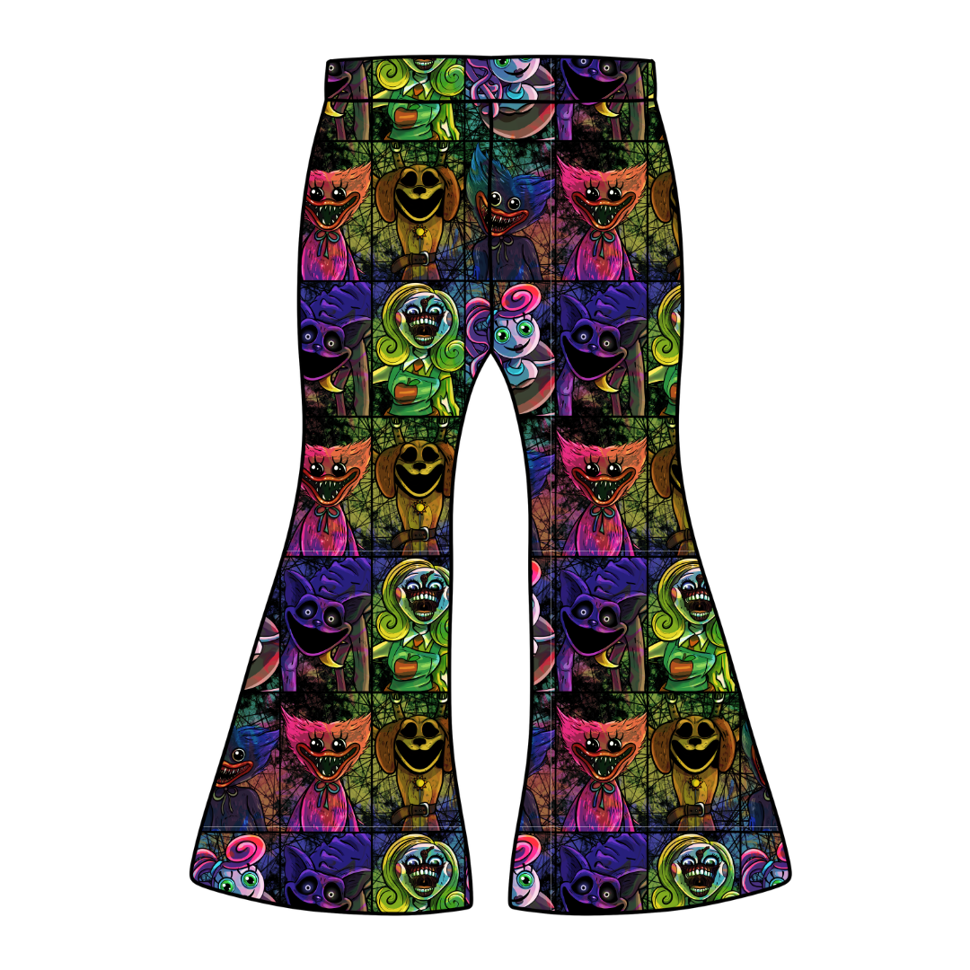 Panic Playroom Mod Adult Flare Bamboo Pants - Pre Order