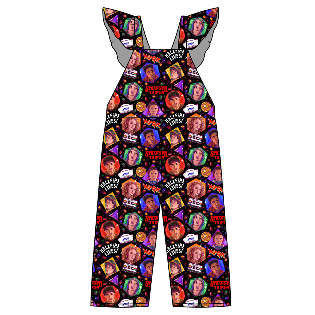 Upside Down Night - Daisy Girl's Flutter Jumpsuit Knit - PRE ORDER