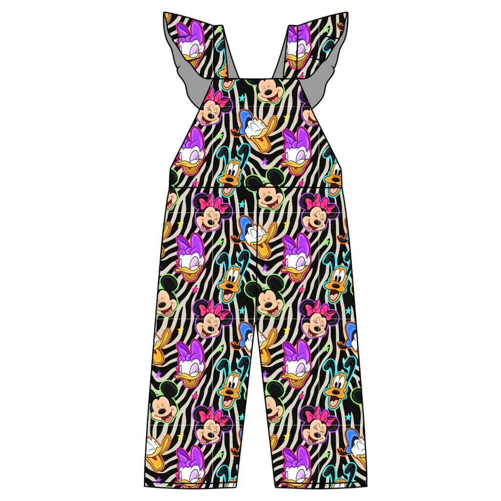 Throwback Crew - Daisy Girl's Flutter Jumpsuit Knit - PRE ORDER